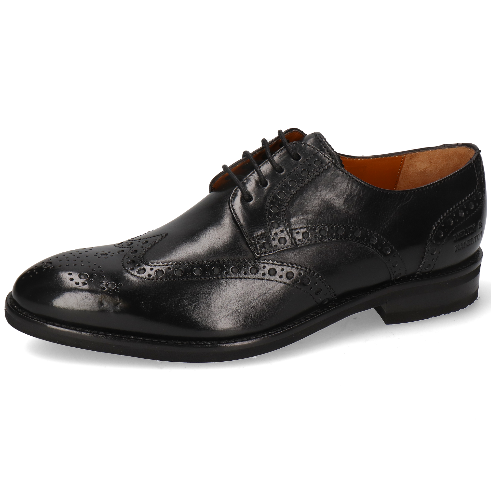 Melvin & Hamilton Monk Schuhe Herren – Bond 5, Handgefertigt Aus Feinstem Leder