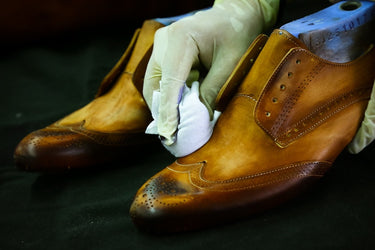 Vegetabil gegerbtes Leder - Melvin & Hamilton