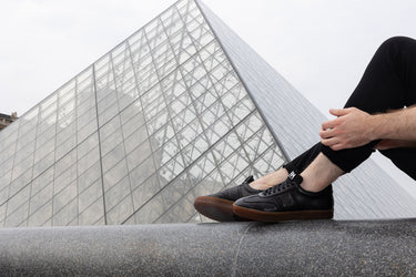 Schwarze Sneaker für Herren Melvin & Hamilton