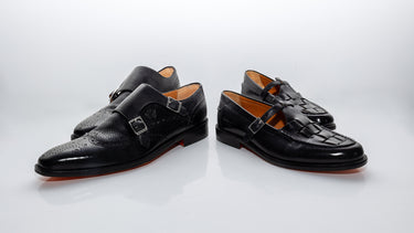 Schwarze Schuhe für Herren und Damen Melvin & Hamilton