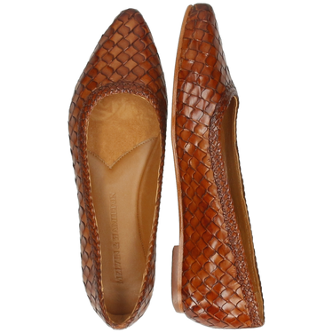 Melvin & Hamilton Alora 1 Ballerina's Vrouwen, Bruin, 40 EU : Melvin & Hamilton