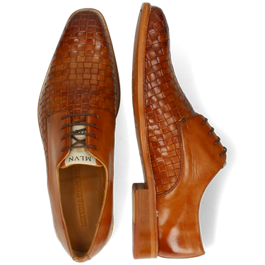 Melvin & Hamilton DYLAN CRUST LION LABEL - Schnürstiefelette - bruin