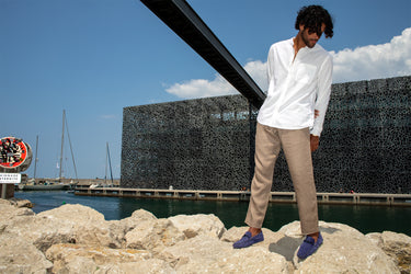 Herrenloafer aus Veloursleder Nelson 20 Melvin & Hamilton