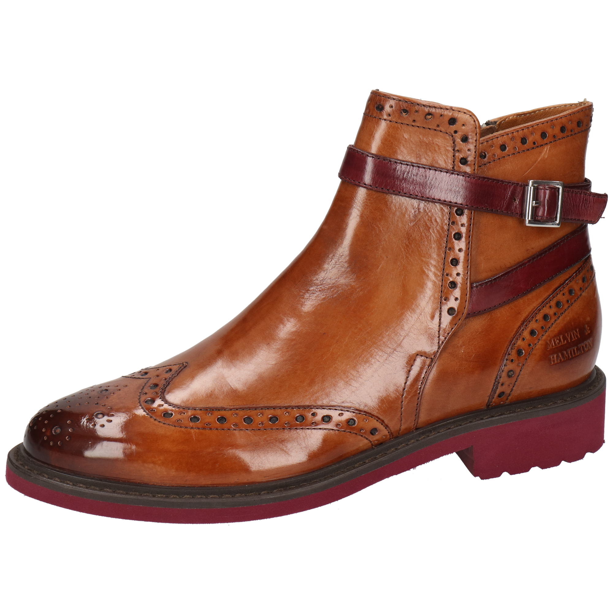 Melvin & Hamilton monk schoenen dames selina 87, blauw, 41 EU Breed : Melvin & Hamilton