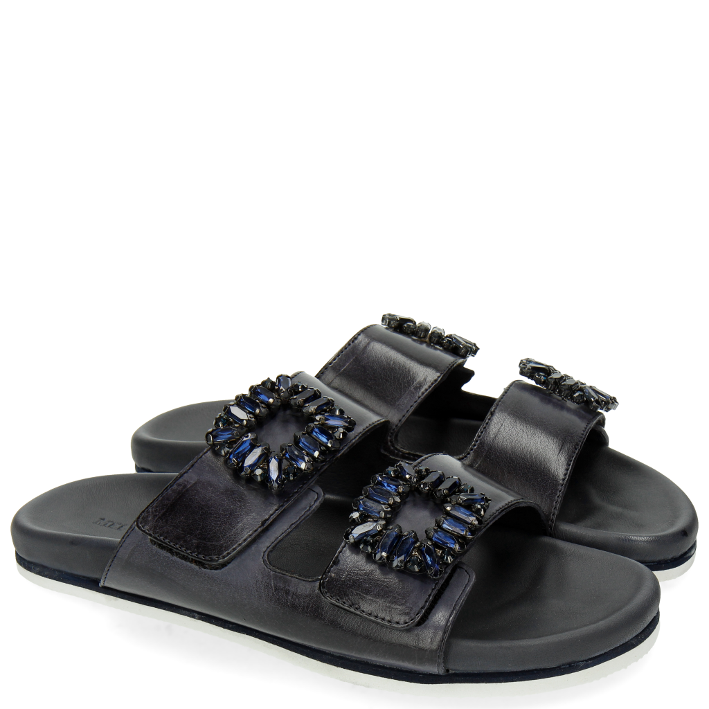 Helen 3 Navy Buckle Moroccan Blue - 35