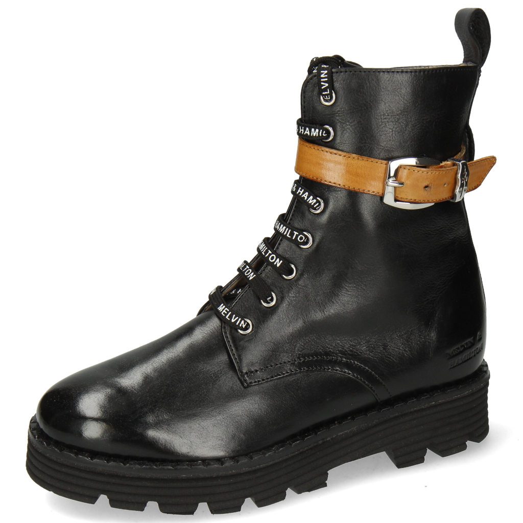 Dakota 13 Imola Black Vegas Strap Tan - 35
