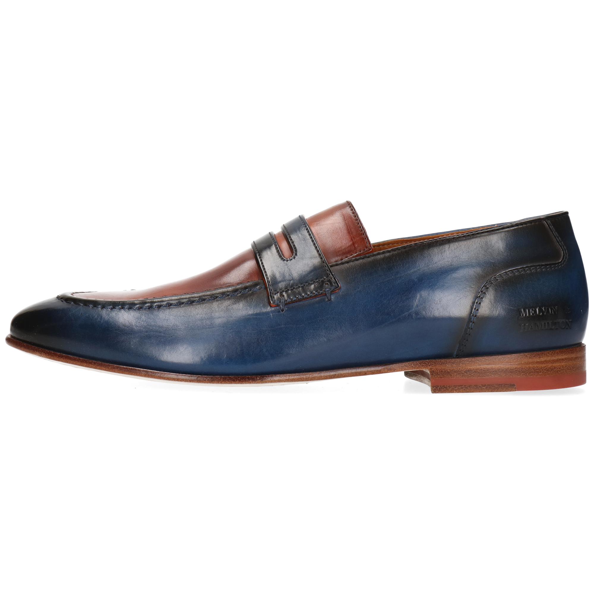 Melvin & Hamilton Homme Santo 2 Loafer - Mocassins Cuir Veau Tannage Végétal