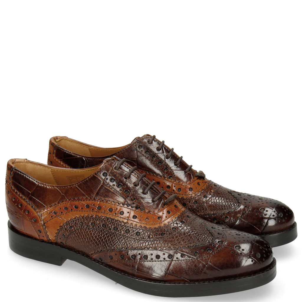 Amelie 10 Turtle Mid Brown Python - 35