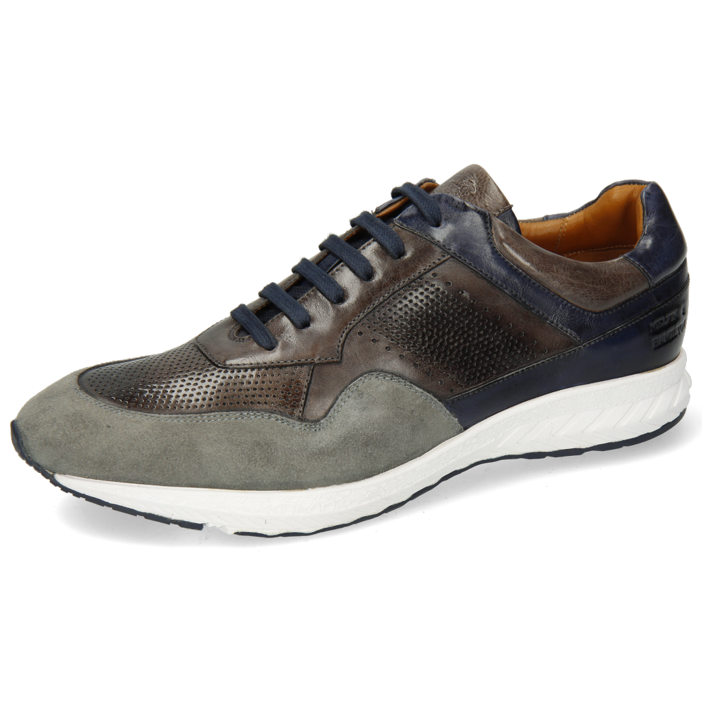 Blair 22 Oily Suede Grey Monza Stone Navy - 39
