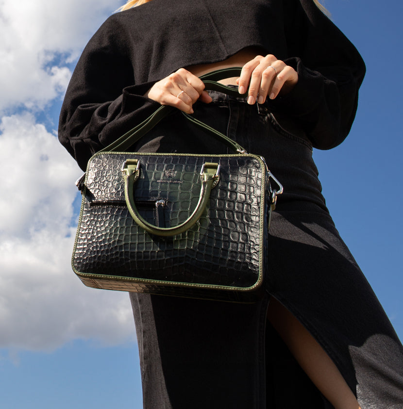 Vancouver Reverse Croco Prato – Melvin Hamilton - Main Image