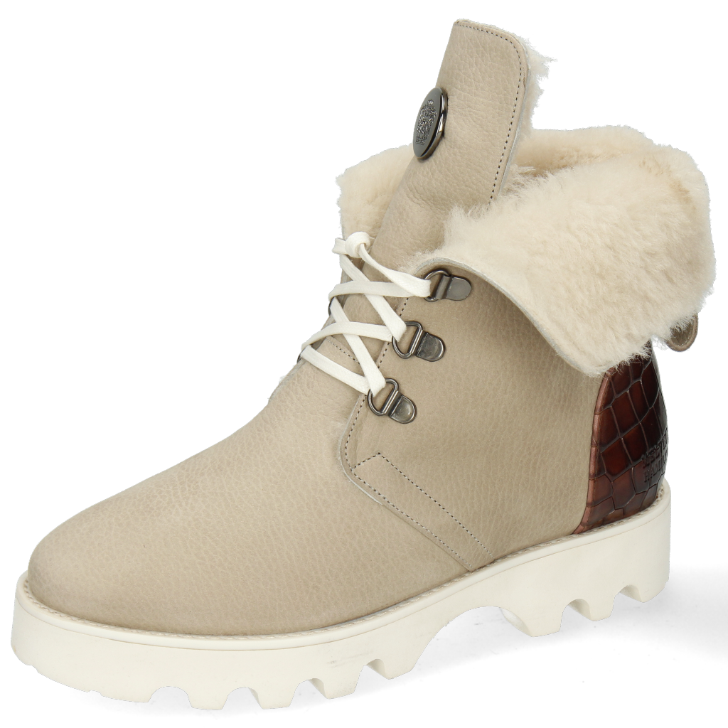 Greta 1 Como Sabbia Crock Chestnut Sherling - 35