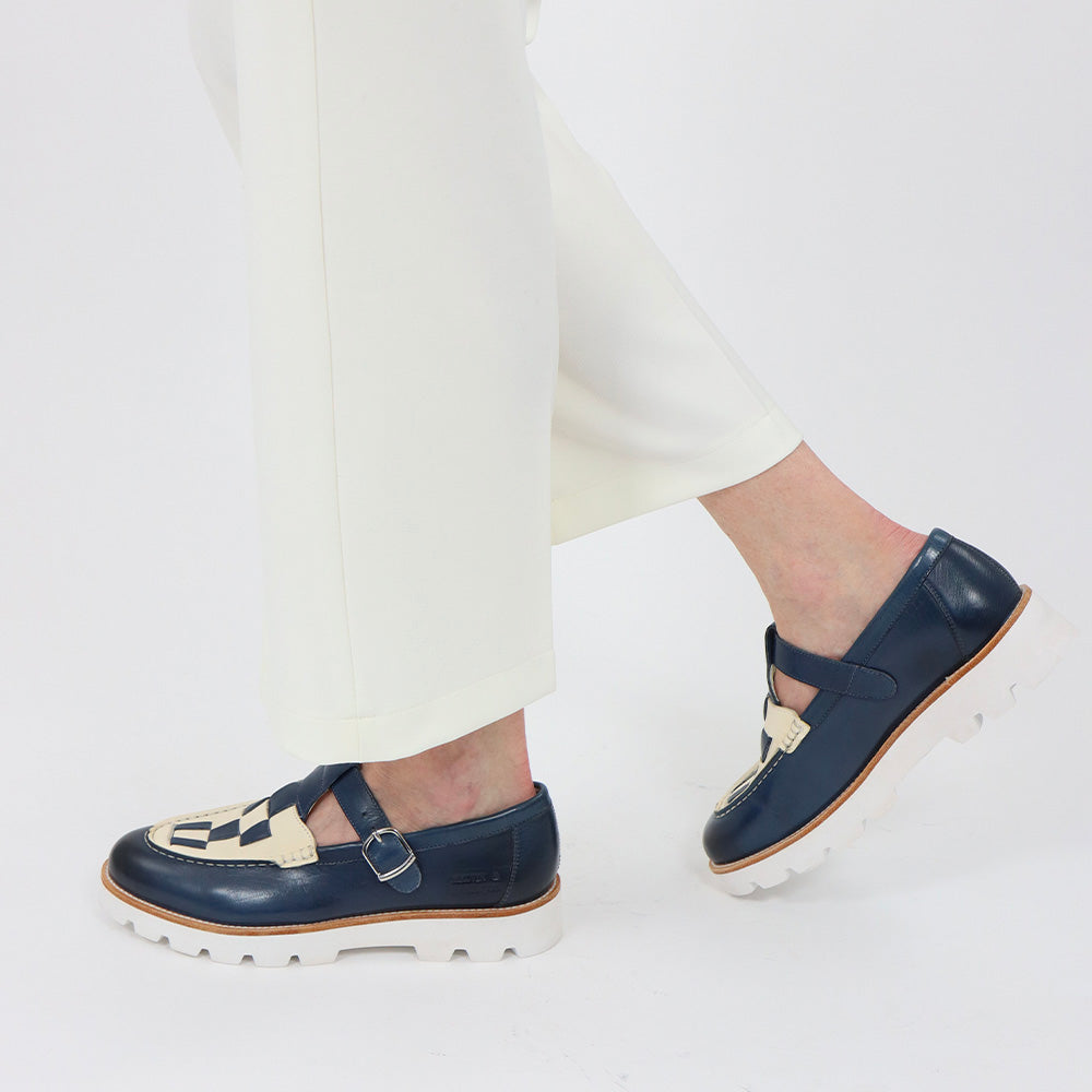 Jade 55 Melvin Hamilton Loafer Damen Jade Monza Black Nappa